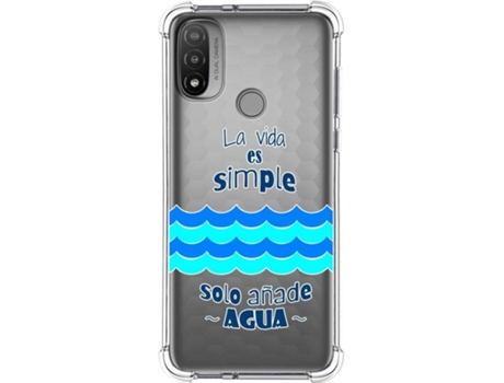 Carcasa Motorola Moto E20 TUMUNDOSMARTPHONE Agua Multicolor
