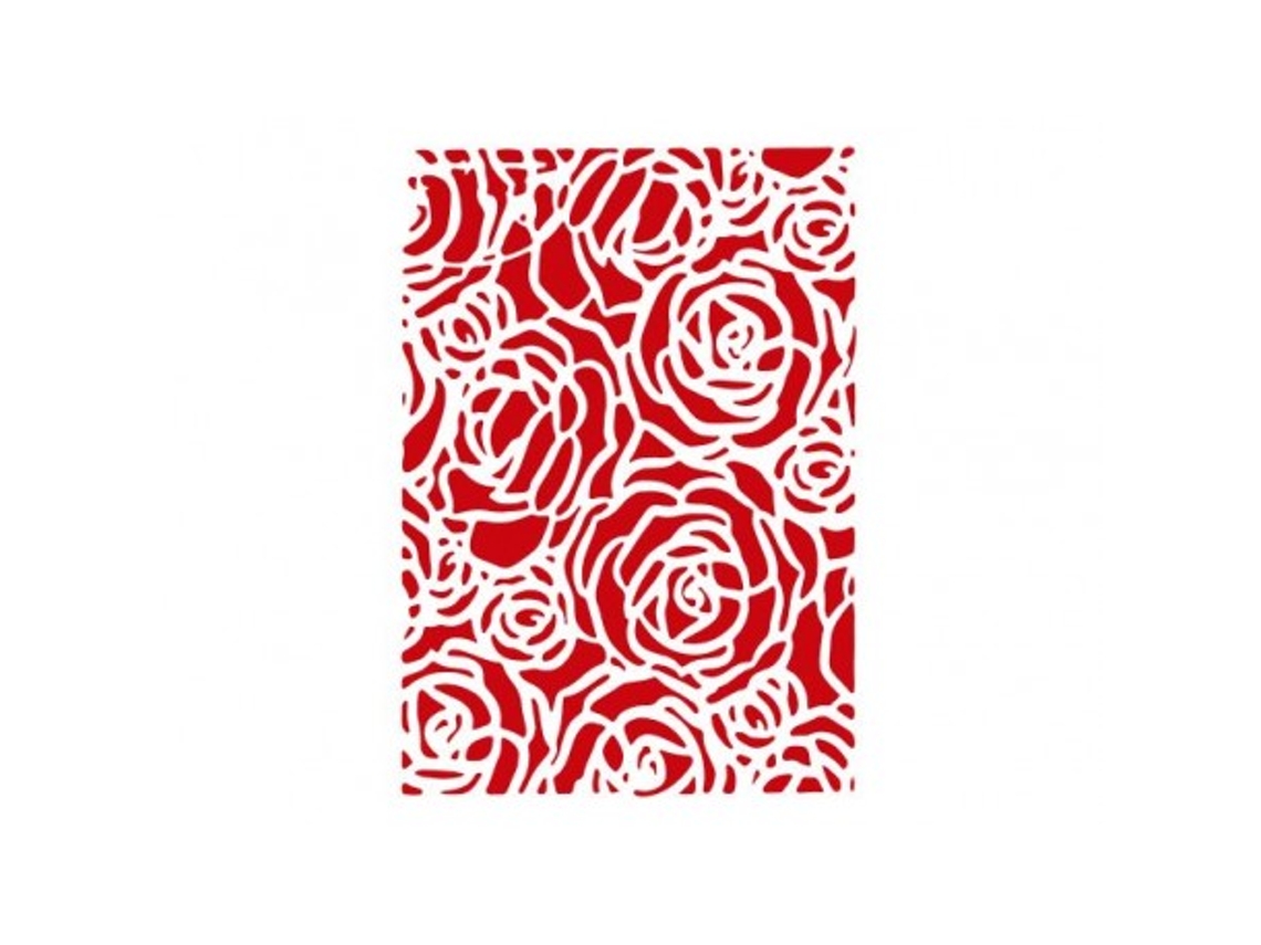 Stencil 21x15cm Floral 3 300021173 Acrilex