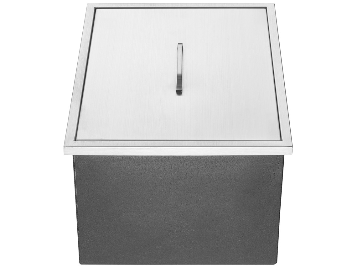Bandeja de hielo empotrada Succebuy 558x430x306 mm Contenedor de hielo aislado