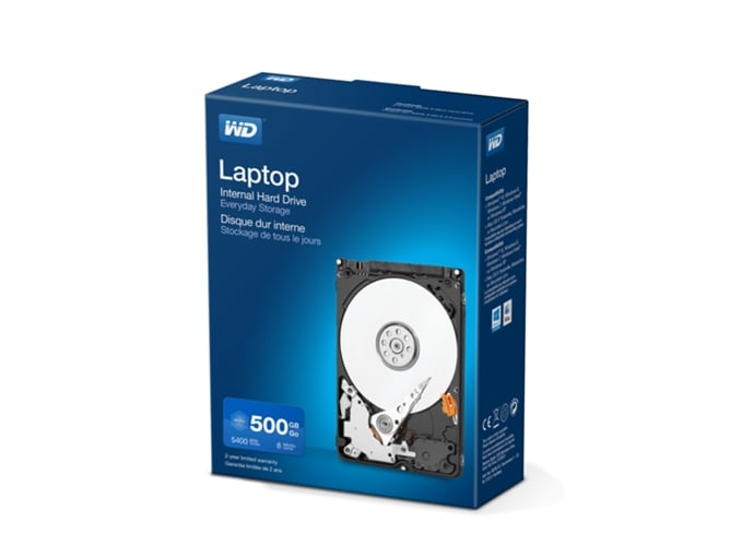 Disco HDD Interno WESTERN DIGITAL Laptop Everyday (500 GB)