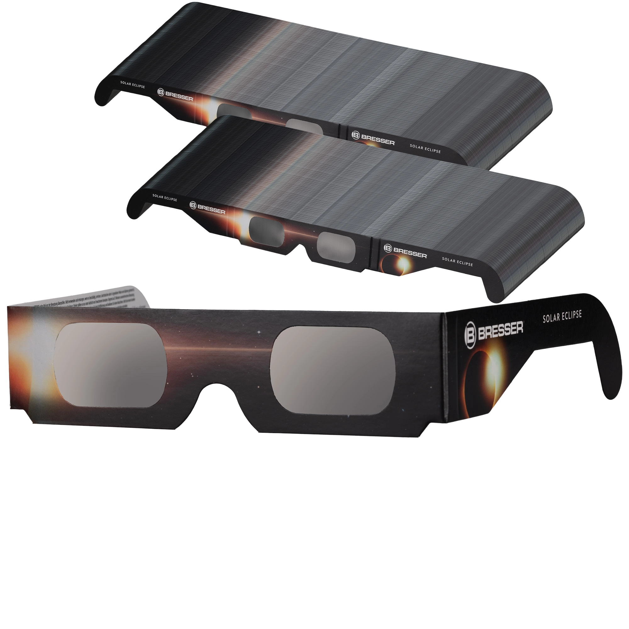 Gafas Para Eclipse Solar - Observación Solar - Certificado Iso (1000 Uni)