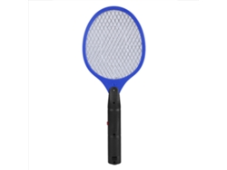 Matamoscas Eléctrico Inalámbrico Con Batería, Raqueta Eléctrica, Exterminador De Insectos, Azul