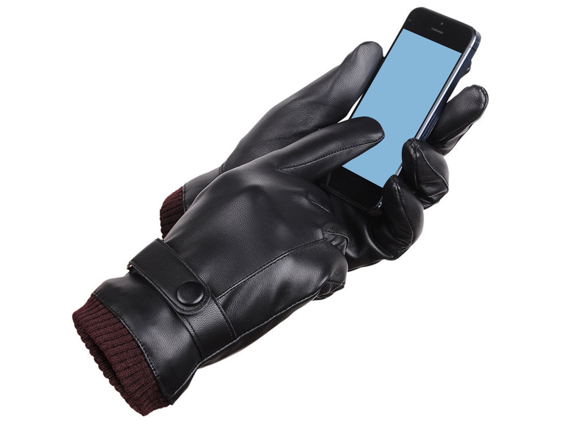 2026-guantes De Invierno Con Pantalla Táctil Cuero Relleno Suave Para Actividades Al Aire Libre Para Hombre Y Mujer
