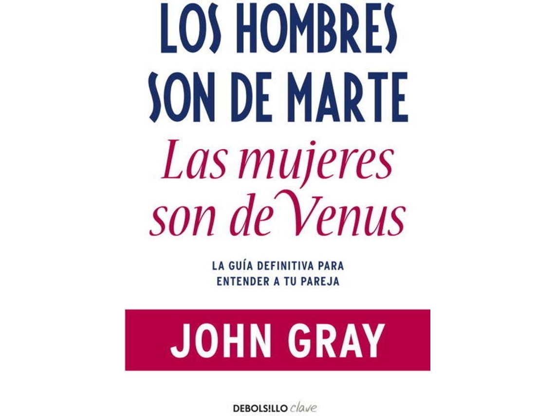 Libro Los Hombres Son De Marte, Las Mujeres De Venus de John Gray (Español)