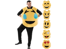 Disfraz de Hombre DISFRAZZES Emoticono 6 En 1 (Talla: M/L)