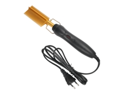 Peine Eléctrico Con Función De Secado Y Humectación Para Alisar Y Rizar El Cabello, Herramienta De Peinado.