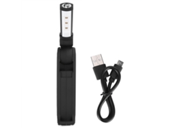Lámpara de limpieza LED UVC portátil de 3 W (modelo 2026) con doble fuente de luz, carga USB, para el hogar y el trabajo, plegable.