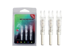 Urbannova-muescas Iluminadas Nocturnas Para Tiro Con Arco (paquete De 3), 4,5 Cm, Para Flechas De 6,2 Mm, Automáticas, De Pe, Accesorios Para Arcos Y Flechas.