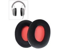 Almohadillas para auriculares Kingston HyperX Cloud II, espuma suave, franela, color rojo.
