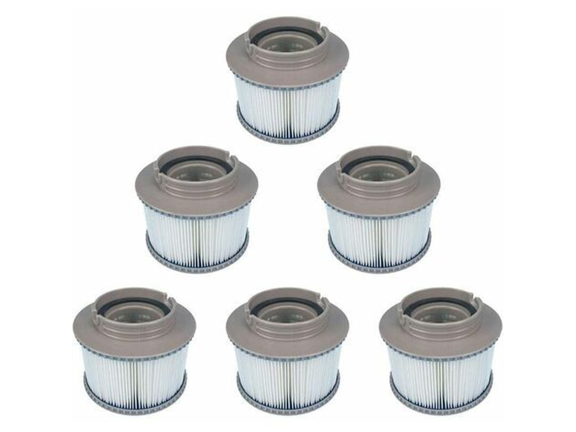 Paquete de 6 filtros de repuesto para spa MSPA FD2089. Cartucho de filtro para bomba MSPA. Todos los spas actuales Zhuoxuan.