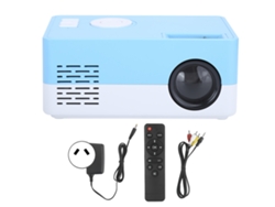 Proyector LED portátil (1080p Full HD, cine en casa inteligente)