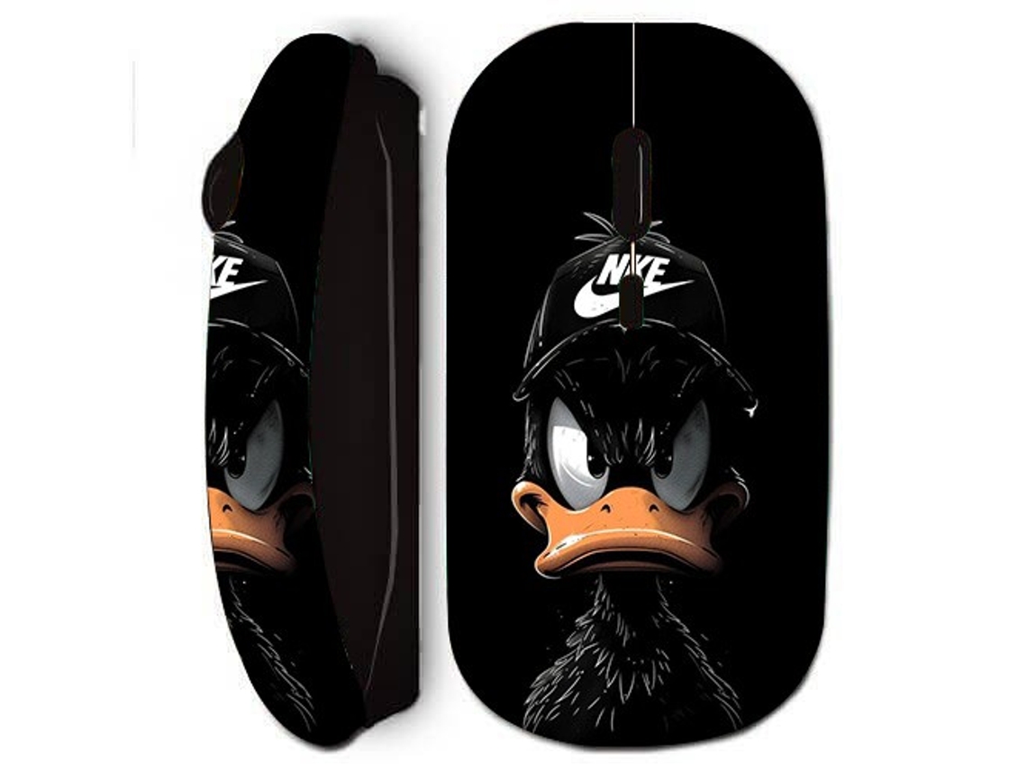 Ratón inalámbrico negro Nike Donald Maniacase