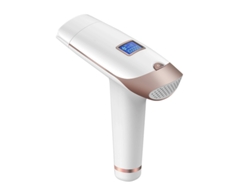 Depiladora de luz pulsada YIZHOOD Máquina de visualización LCD 2 en 1 Láser Recortador de bikini permanente eléctrico blanco