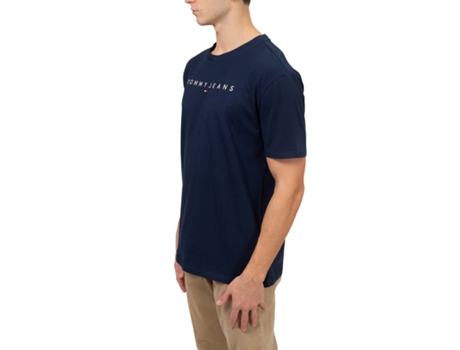 Camiseta de Hombre TOMMY JEANS Azul (2XL)
