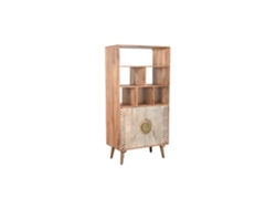 Estanteria Madera 2 Puertas Tallado 80x45x160cm