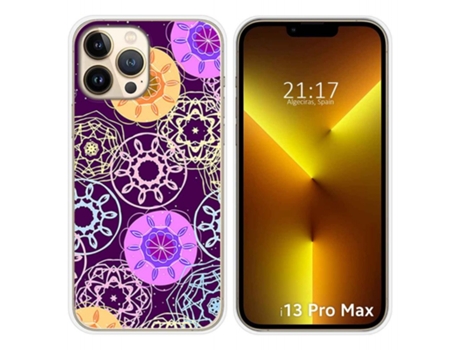Carcasa iPhone 13 Pro Max (6.7) TUMUNDOSMARTPHONE Dibujos Multicolor