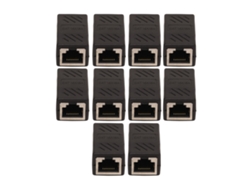 10 Adaptadores De Cable De Red Gigabit Rj45 Para Routers De Pc