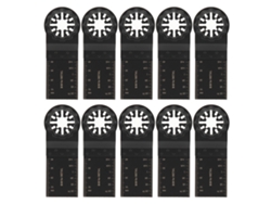 10 Hojas De Sierra Oscilante Bimetálicas Starlock De 34 Mm Para Herramienta Multifuncional