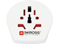 Adaptador de Viaje SKROSS World to Europe (Europa - 3680 W - Blanco)