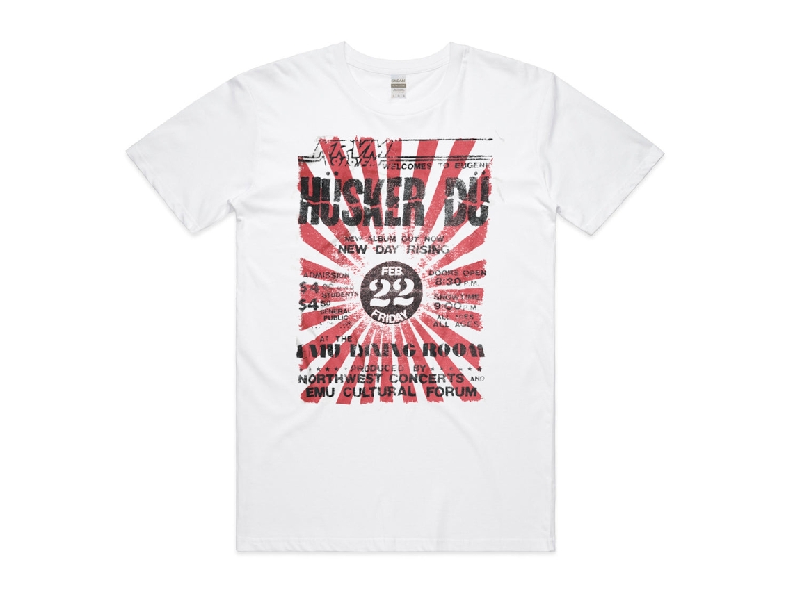 Husker Du Eugene Flyer T-shirt Rockinstone Unisex Adults Best Sellers Size:xl