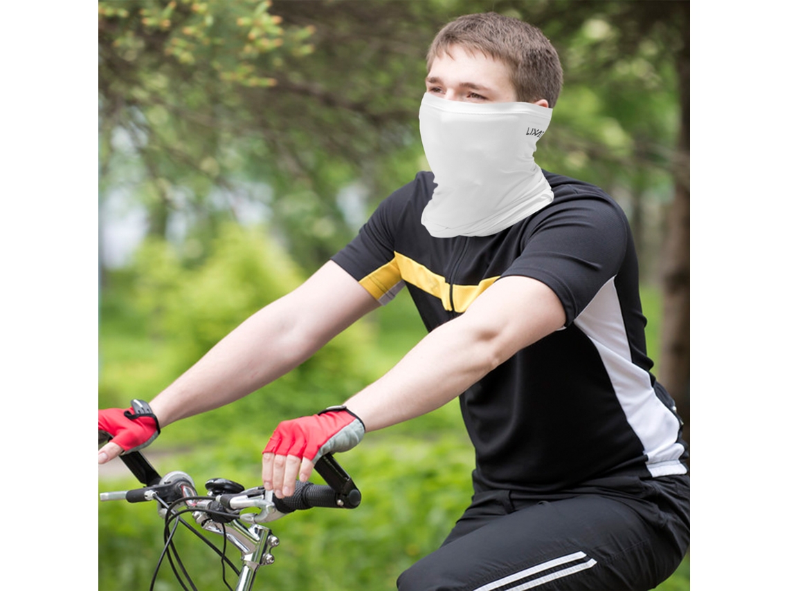 Máscara Meia Face Ciclo Protetora Uv Gaiter De Pescoço Gelado Silk Para Moto Bicicleta Corrida Escalada