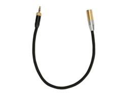 Cable Estéreo De 3,5 Mm A Mini Xlr De 3 Pines, Chapado En Oro, Para Videocámaras Bmpcc C70.