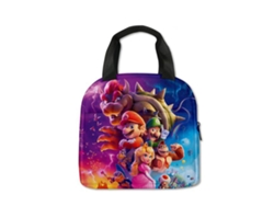 Lonchera con estampado de Super Mario Bros., multifuncional, ideal para picnics (no para mesa), Chaberlu (fmy)