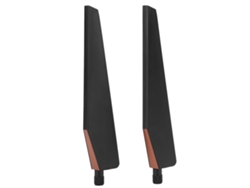 2pcs Antena Roteador Sem Fio Dual Band 2.4ghz 5.8ghz Rp-sma Macho Para Asus Ac5300