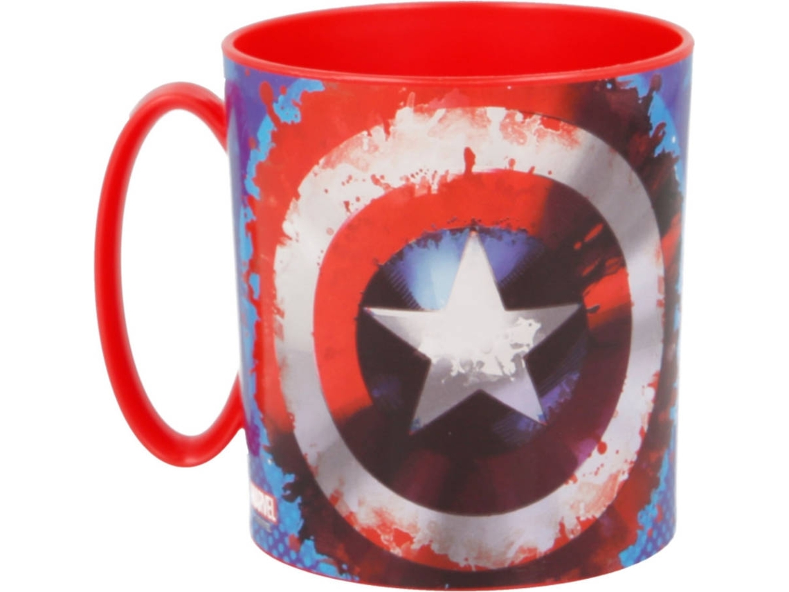 Taza CAPITÁN AMÉRICA Rojo (350 ml)