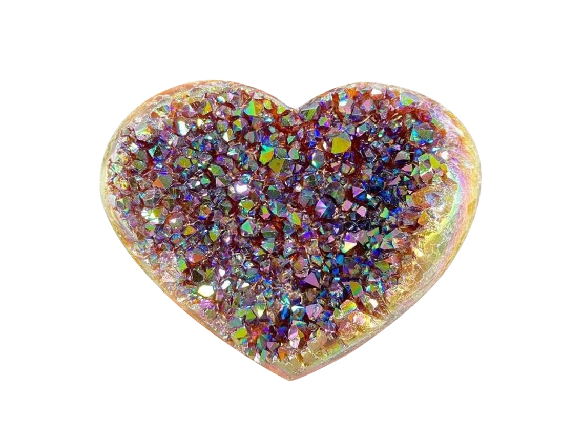 Decoración De Ventana Y Mesa Con Cristales Sintéticos En Forma De Corazón: Un Regalo De Amor.