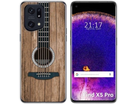 Carcasa para Oppo Find X5 Pro 5G TUMUNDOSMARTPHONE Dibujos Madera 11 Multicolor
