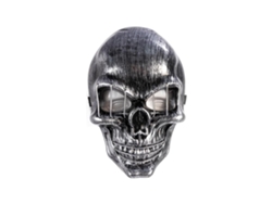 Máscara De Calavera Led Iluminada Para Halloween Con 3 Modos De Parpadeo Para Fiestas De Disfraces.