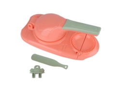 Máquina Para Hacer Galletas 2 En 1, Placa De Presión, Plástico, Segura, Herramienta Manual, Molde Para Masa Rosa