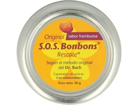 Té S.O.S BONBONS Rebuçados De Resgate (38 unidades (Framboesa))