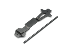 Eje central de segunda matrícula mejorado para WLtoys 144001, 144010 y 144002, piezas de coche RC