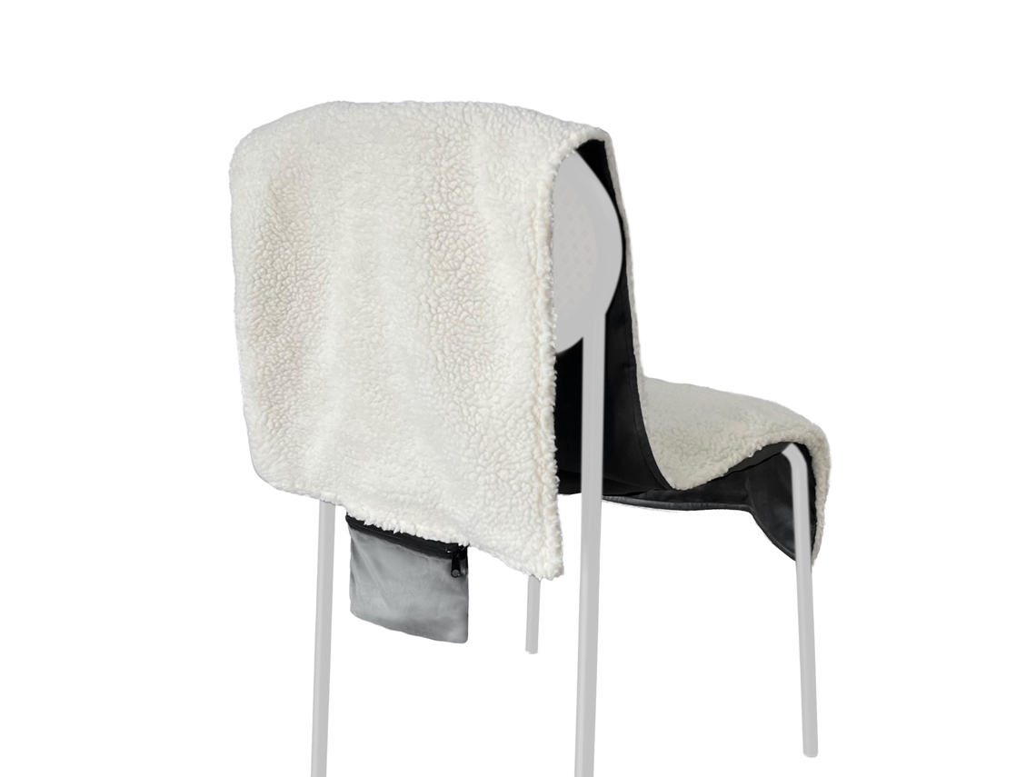 Colchón Eléctrico Calefactable De Sherpa Con Temperatura Ajustable Para Sillones Y Sofás