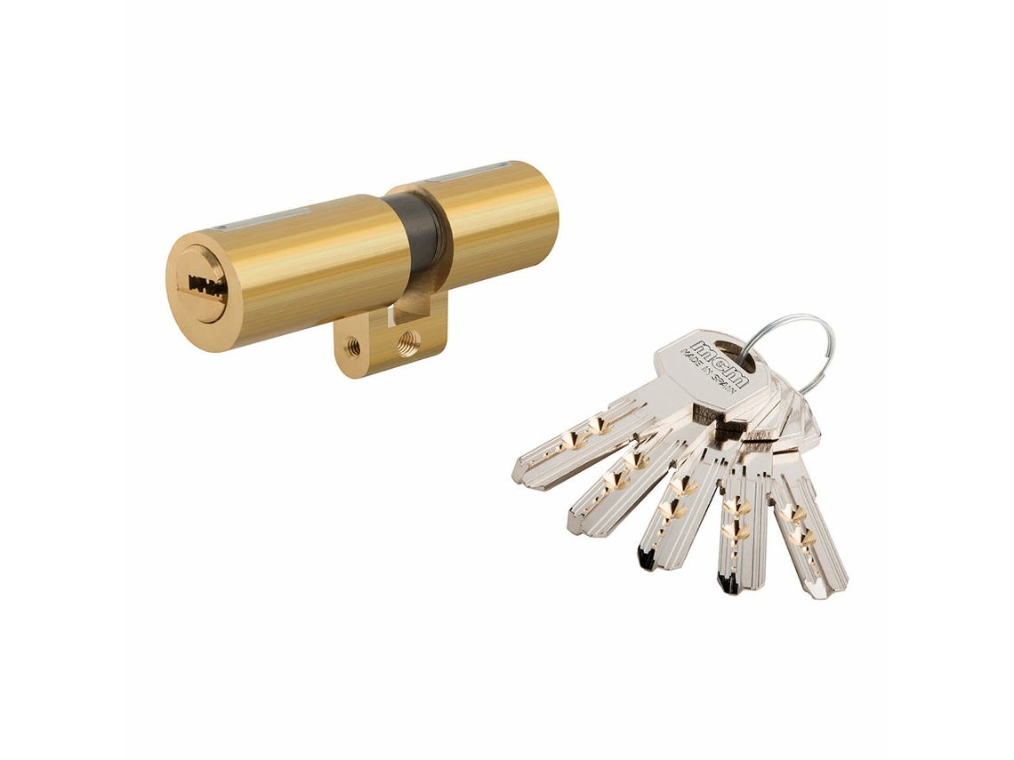Cilindro de seguridad MCM SP 33-33 Suizo Latón