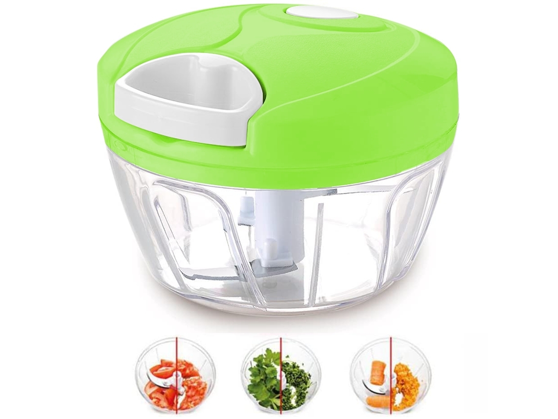 Ferramenta De Corte Manual De Vegetais, Adequada Para Alimentos Verdes Como Vegetais, Frutas, Nozes, Cebolas, Triturável E Misturável.