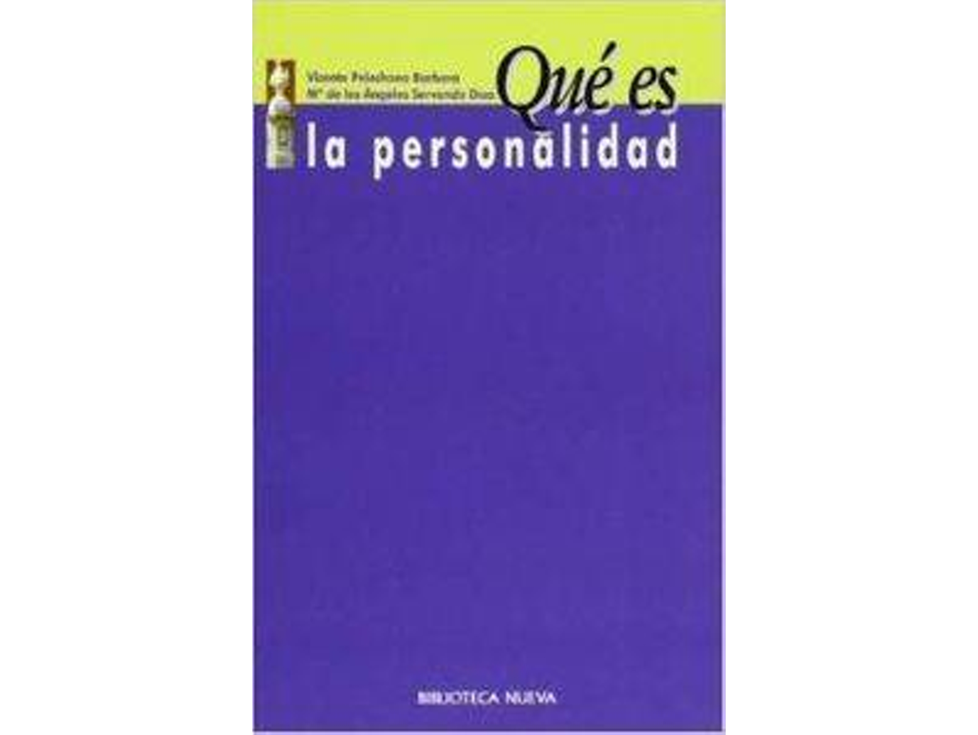 Libro Que Es La Personalidad de Vários Autores (Español)
