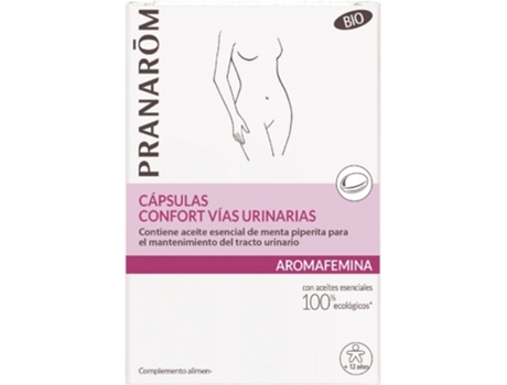 PRANAROM Cápsulas Confort Vías Urinarias Bio 30 Cápsulas