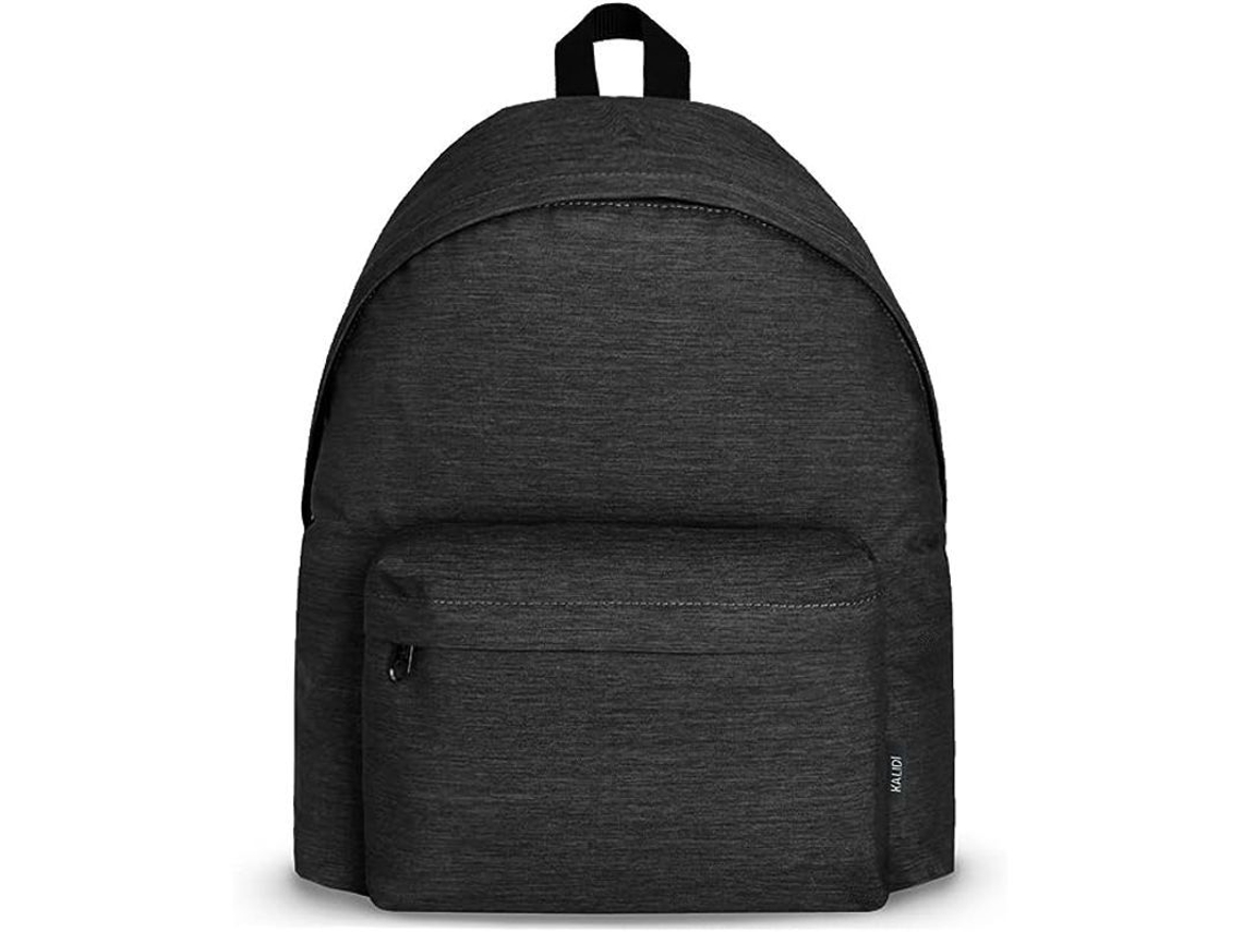 2026-mochila Ligera Linjou Para Portátil 15.6 Pulgadas Mochila Escolar Casual Daypack Gris Negro