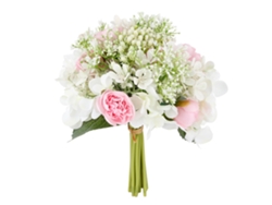 Hermoso Ramo De Novia Artificial, Flor Rosa, Decoración Nupcial, Artículos Románticos
