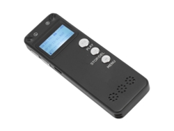 Grabadora De Voz Digital Profesional Con Grabación Activada Por Voz, Reducción De Ruido, Reproductor Mp3 Hd Con Altavoz, 32 Gb