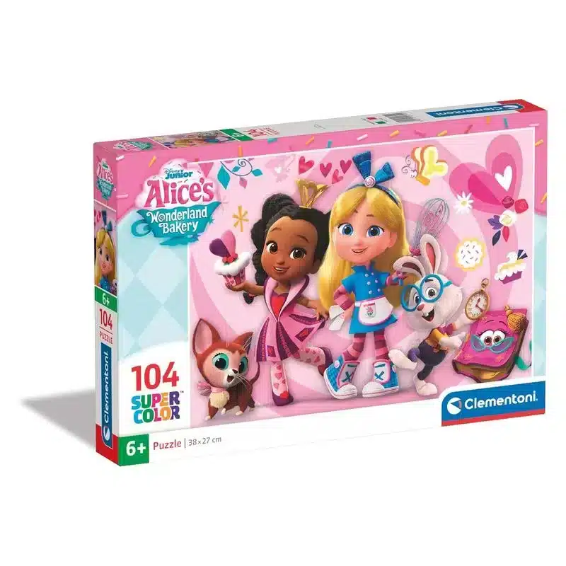 Puzzle Infantil 104 Piezas Alices Wonderland Bakery Clementoni 25751 P24