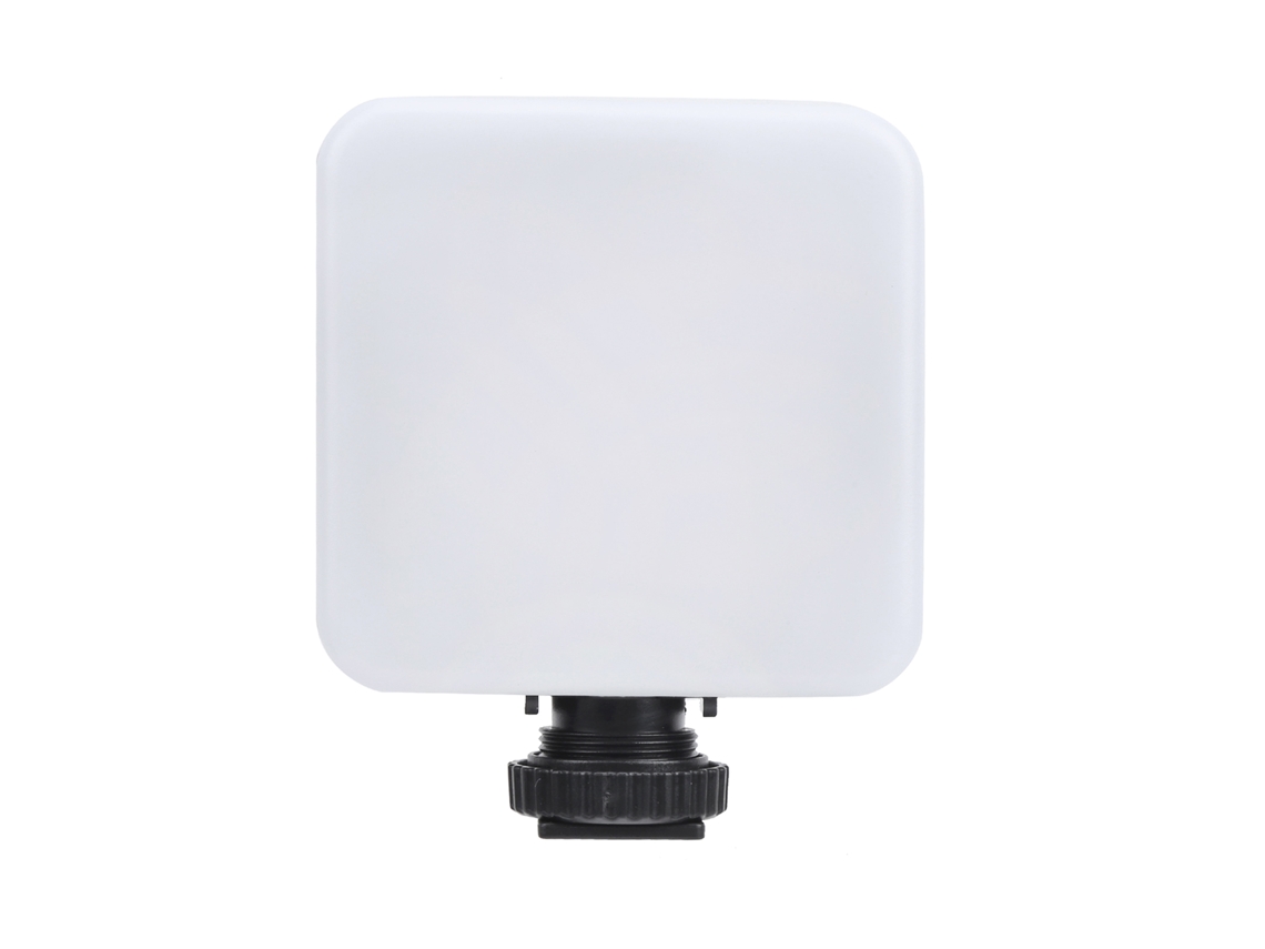 Lámpara de vídeo LED con luz complementaria RGB para fotografía y grabación.