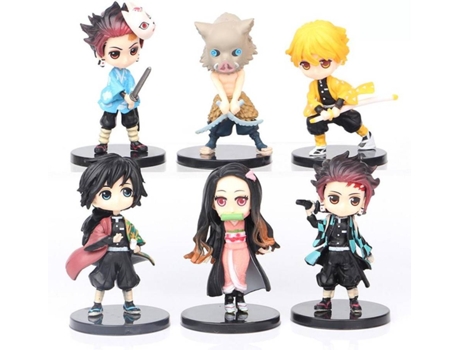 Set de Figuras OEM Demon Slayer (6 unidades - 5 - 7.5 cm)
