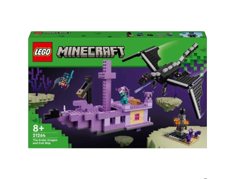 LEGO Minecraft Dragón de Ender y Barco de Ender 21264