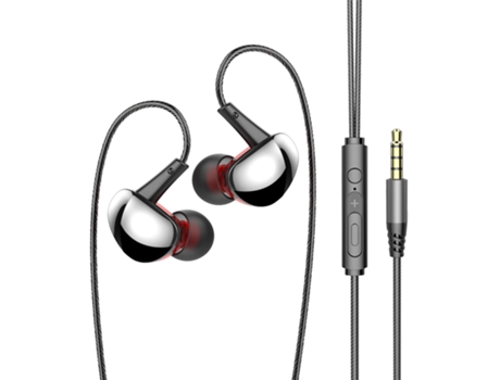 Auriculares Deportes Alámbricos con Micrófono
