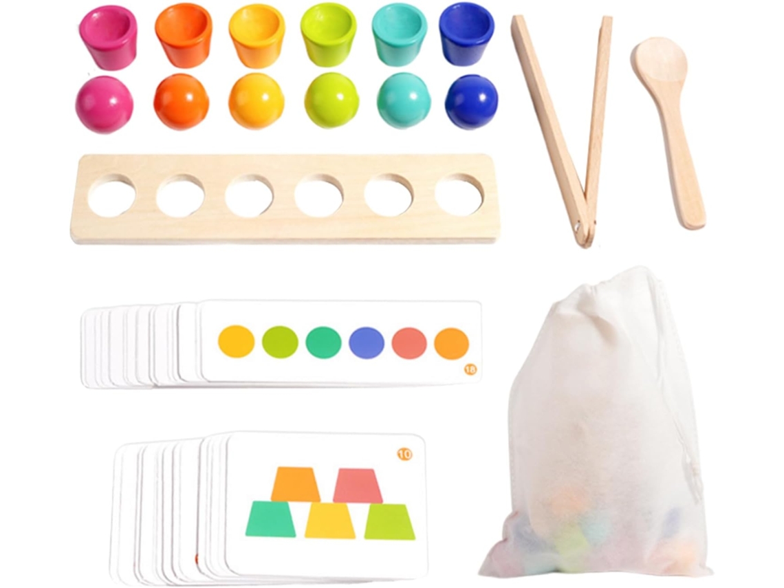 Juego De Combinación Colores Para Niños 3 Años En Adelante,