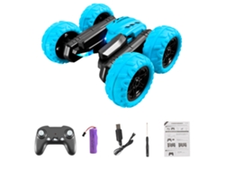Bj-carro De Controle Remoto Stunt Car 2.4 Ghz, Carro Rc De Duas Faces Com Luzes Led, Presente Para Meninos E Meninas